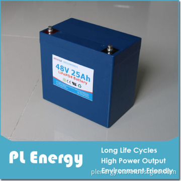 Rechargeable LiFePO4 48V 25ah Battery for Electric Vehicle